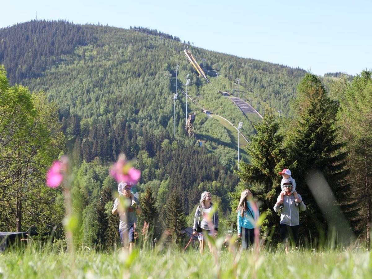 Wellness Apartment Josefina - Free Grotta Spa Wellness Harrachov Exteriör bild