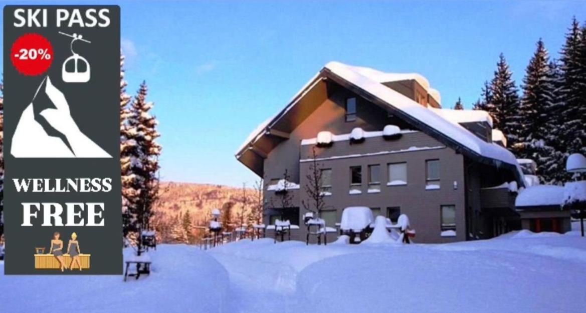 Wellness Apartment Josefina - Free Grotta Spa Wellness Harrachov Exteriör bild